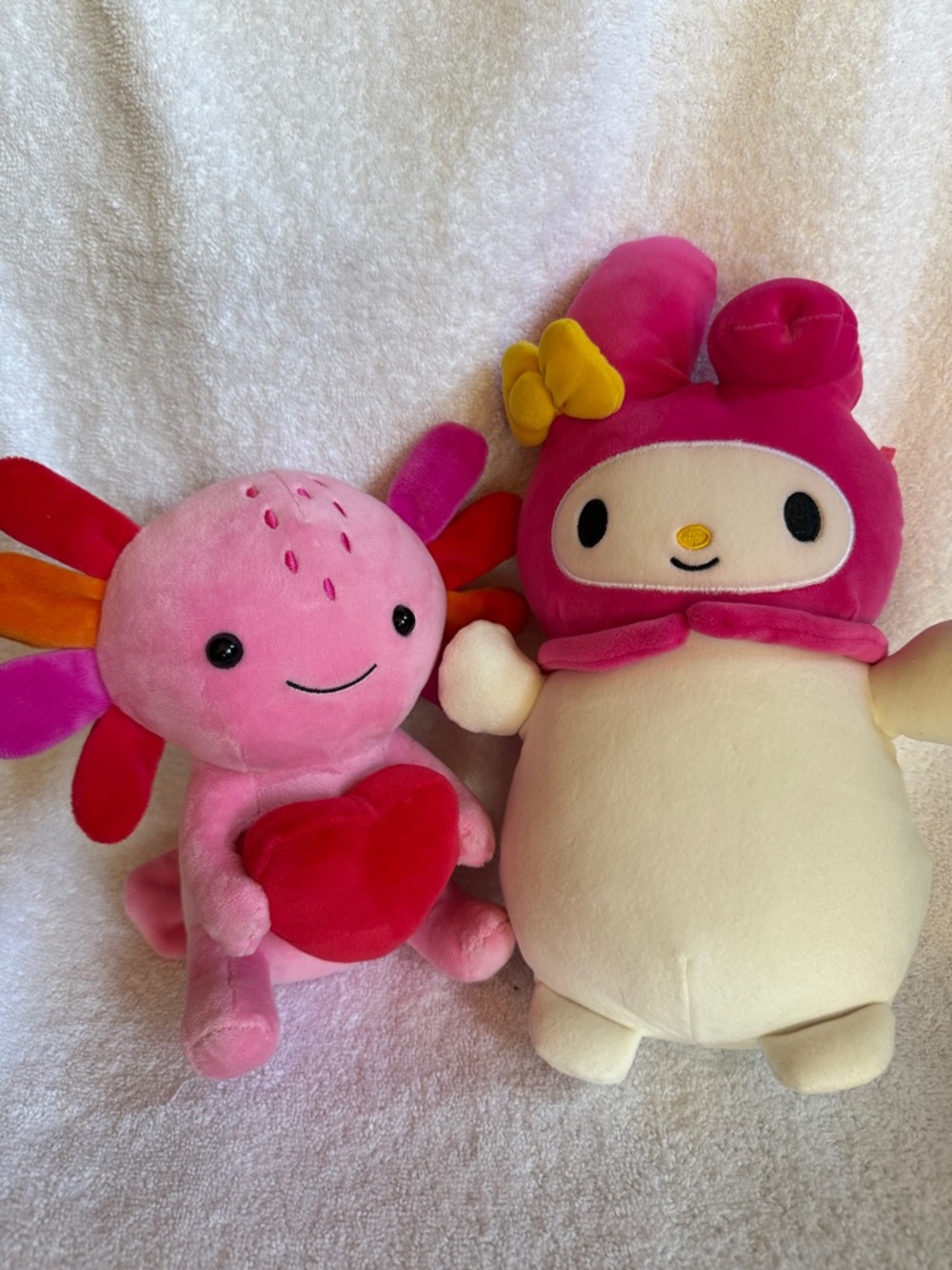 Sanrio My Melody White and Bright Pink & Oxylotl